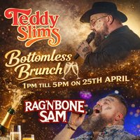 Bottomless Brunch with Teddy Slims/ Rag n Bone Sam at The Book Keepers Secret (Above The Boulevard)