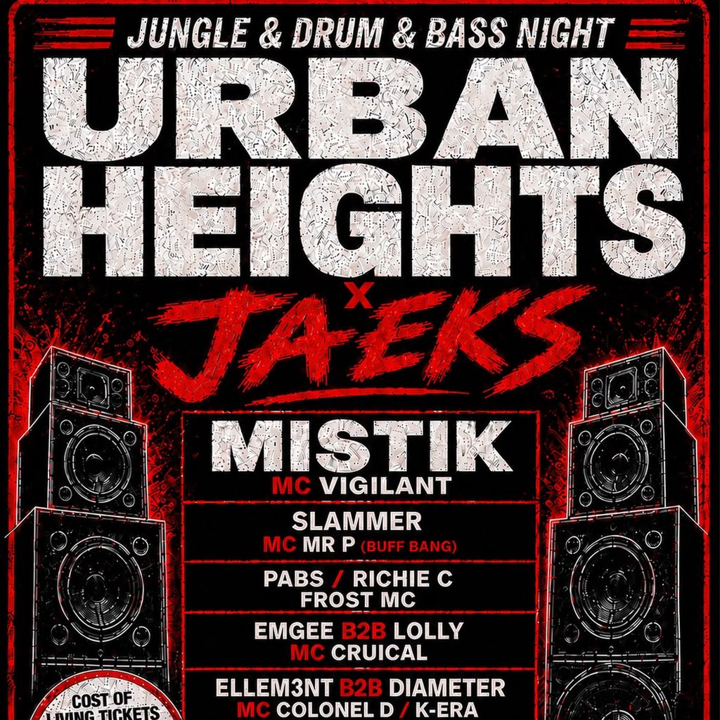 Urbanheightz Jungle , DnB at 440 Venue, Leicester