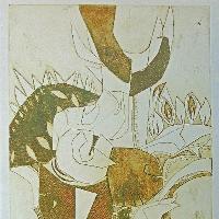 Somerset Printmakers':Birdman at 44AD Artspace