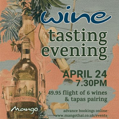 Wine Tasting & Thai Tapas Night