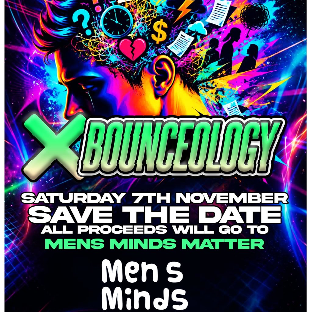 Bounceology Mental health charity event at Last Orders, Fleetwood