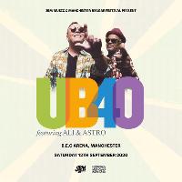 The Manchester Reggae Festival - UB40 feat Ali Campbell & Astro at Bowlers Exhibition Centre