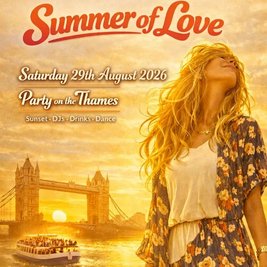 Summer of Love - London Boat party and free afterparty