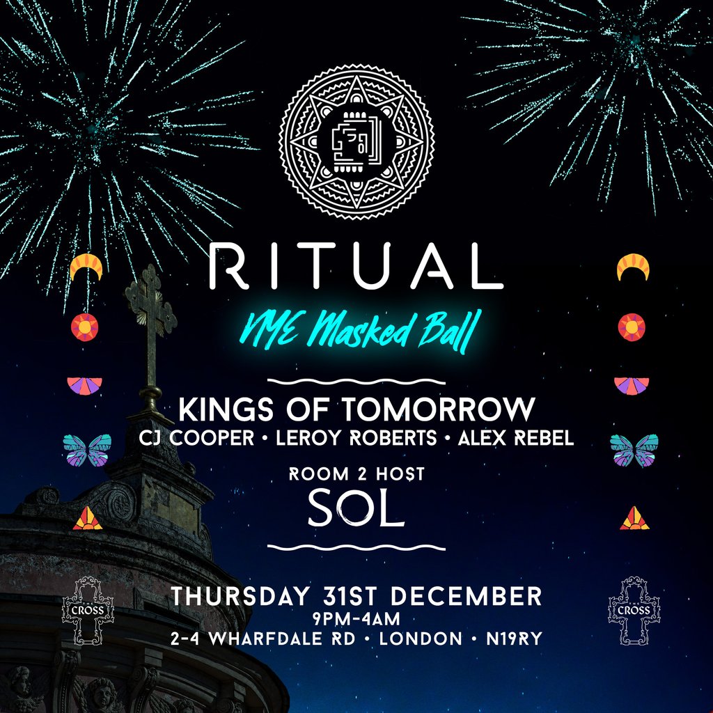 RITUAL New Years Eve Masked Ball with Kings of Tomorrow