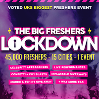 Manchester - Big Freshers Lockdown Pt.2 - in assoc. w/Boohoo at Ark And Revolution Deansgate Locks