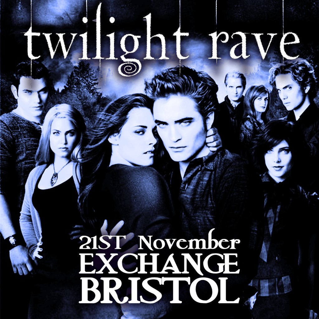 Twilight Rave (Bristol) — gig artwork