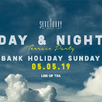 Day & Night | Bank Holiday Sunday Terrace Party at The Sanctuary Glasgow