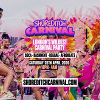 SHOREDITCH CARNIVAL - Bashment, Soca, Reggae in London at Trapeze Bar