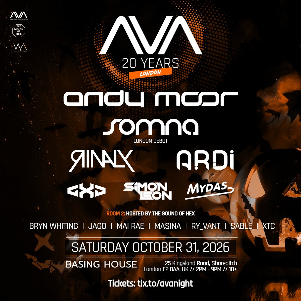 AVA Night London - AVA Recordings 20 Year Anniversary