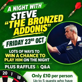 Evening with Steve "The Bronzed Adonis" Beaton