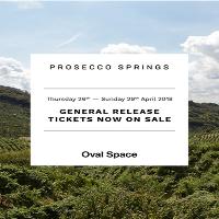 Prosecco springs at Oval Space