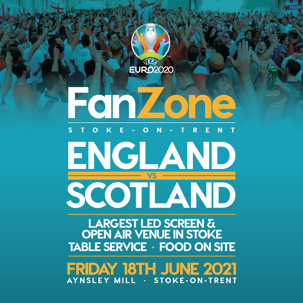Reviews: Fan Zone: Stoke-On-Trent - England Vs Scotland ...