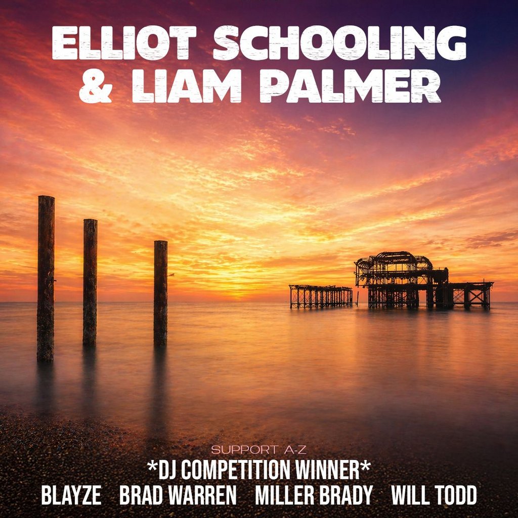 DOT presents Elliot Schooling & Liam Palmer @ Quarters