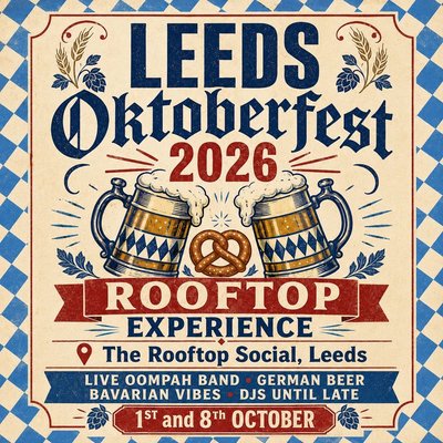 Rooftop Oktoberfest 2026 With Live Oompah Band