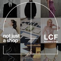 not just a shop x LCF Founders Club pop-up shop at London College Of Fashion East Bank Campus