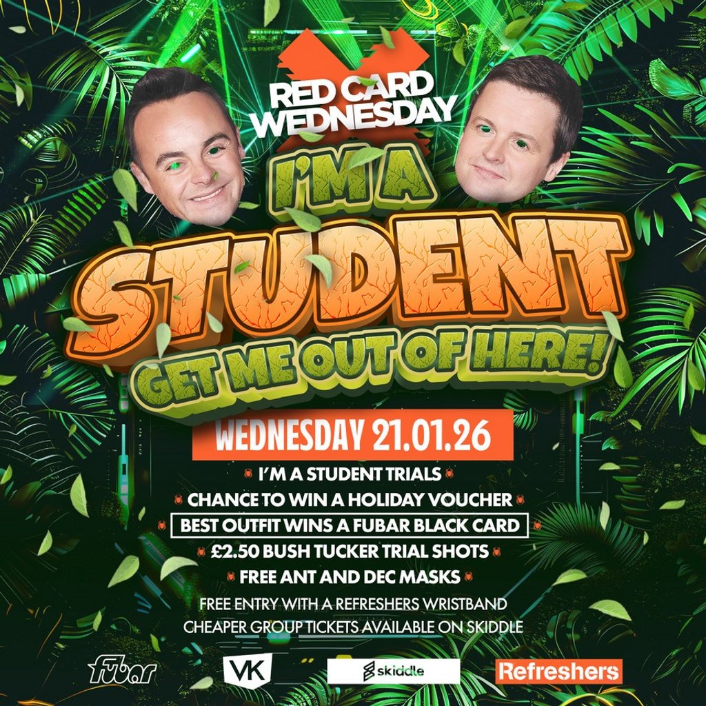 Refreshers 26 - I'm A Student Get Me Out Of Here Wednesday