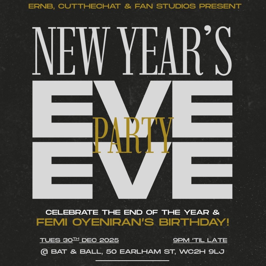 New Years Eve Eve Party