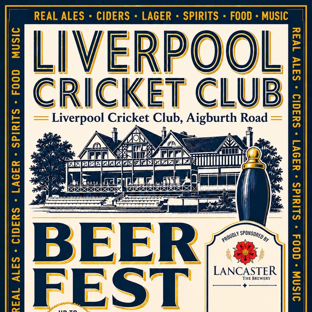 Liverpool Cricket Club Beer Festival 2026