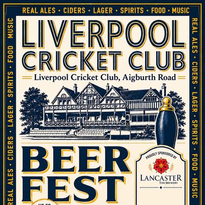 Liverpool Cricket Club Beer Festival 2026