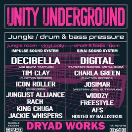 Unity Underground - DIGITAL, DECIBELLA, TIM CLAY, CHARLA GREEN