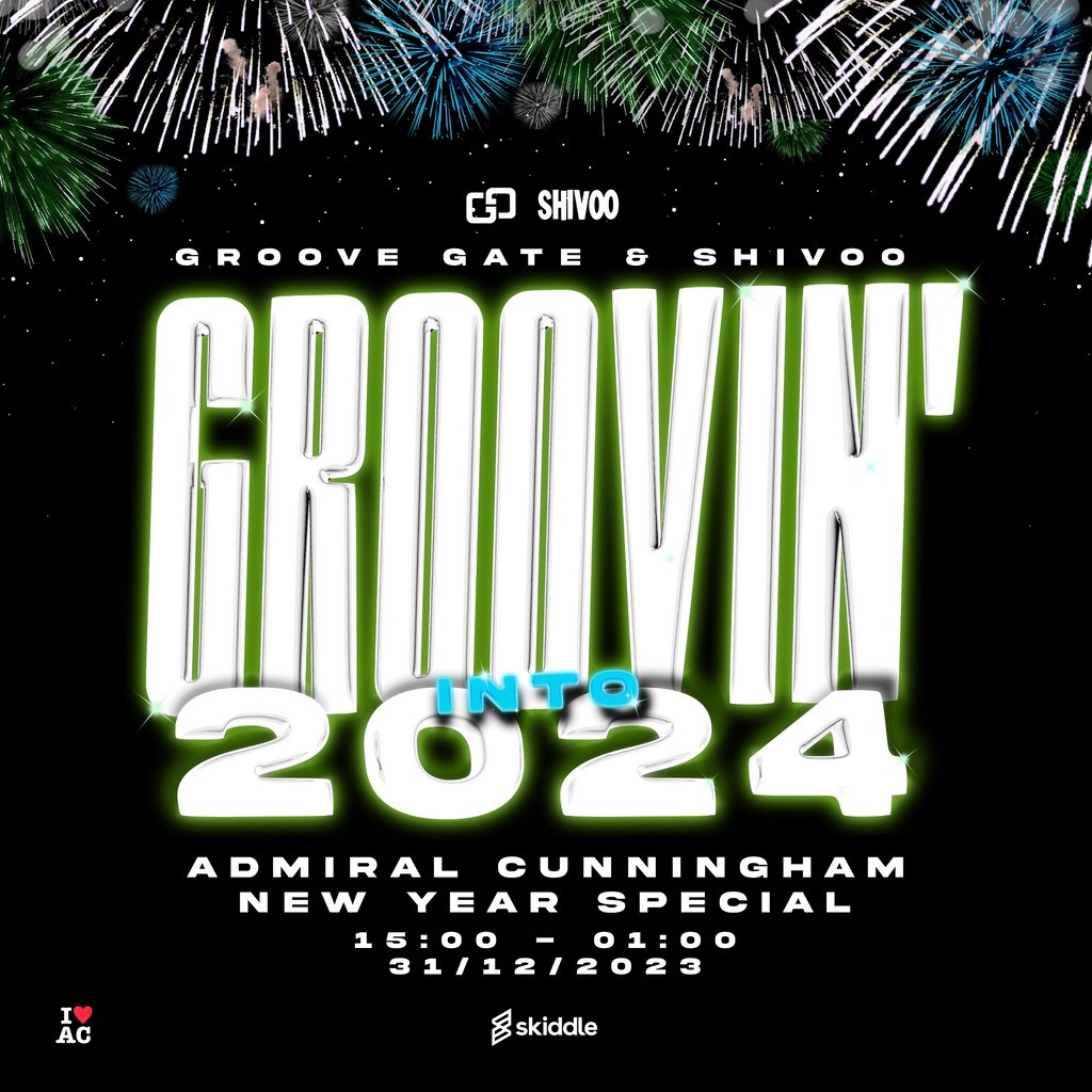 Groovin' Into 2024 The Admiral Cunningham Bracknell Sun 31st