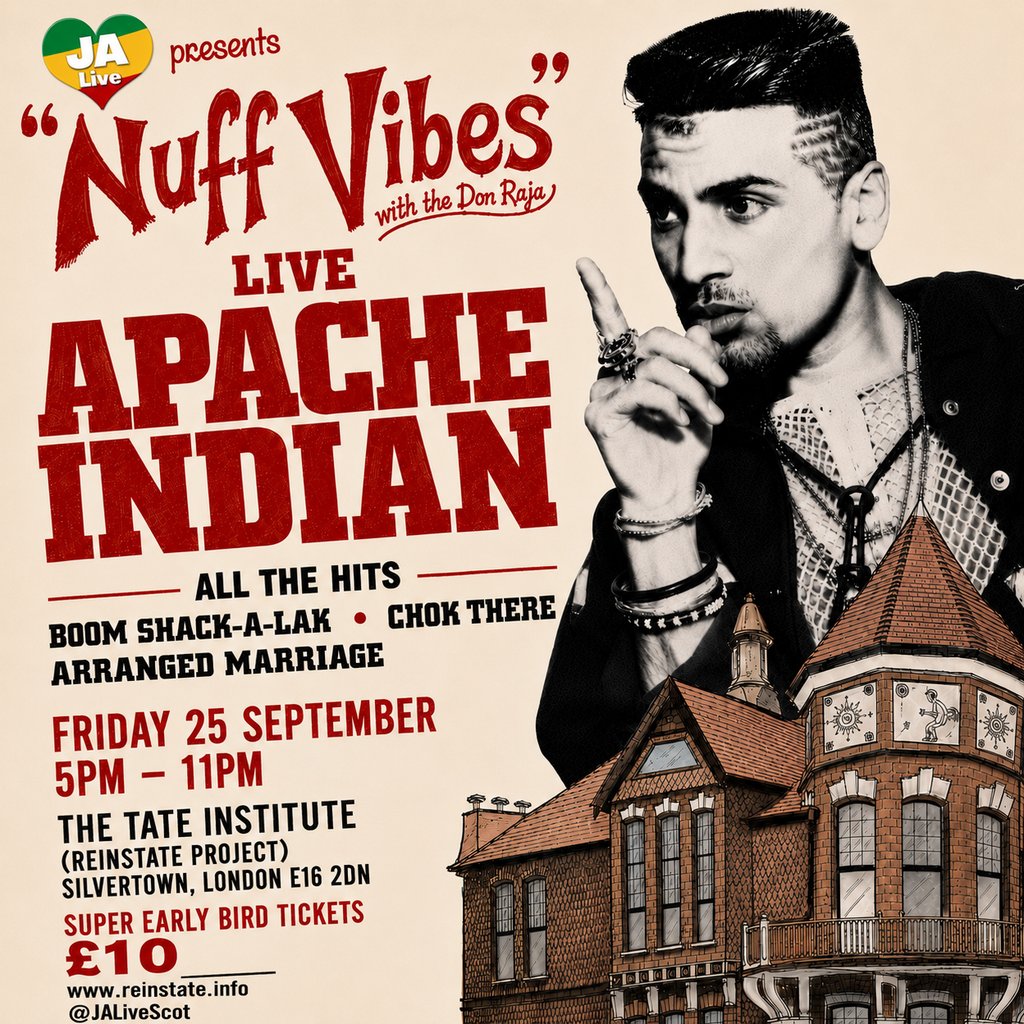 Nuff Vibes with Apache Indian