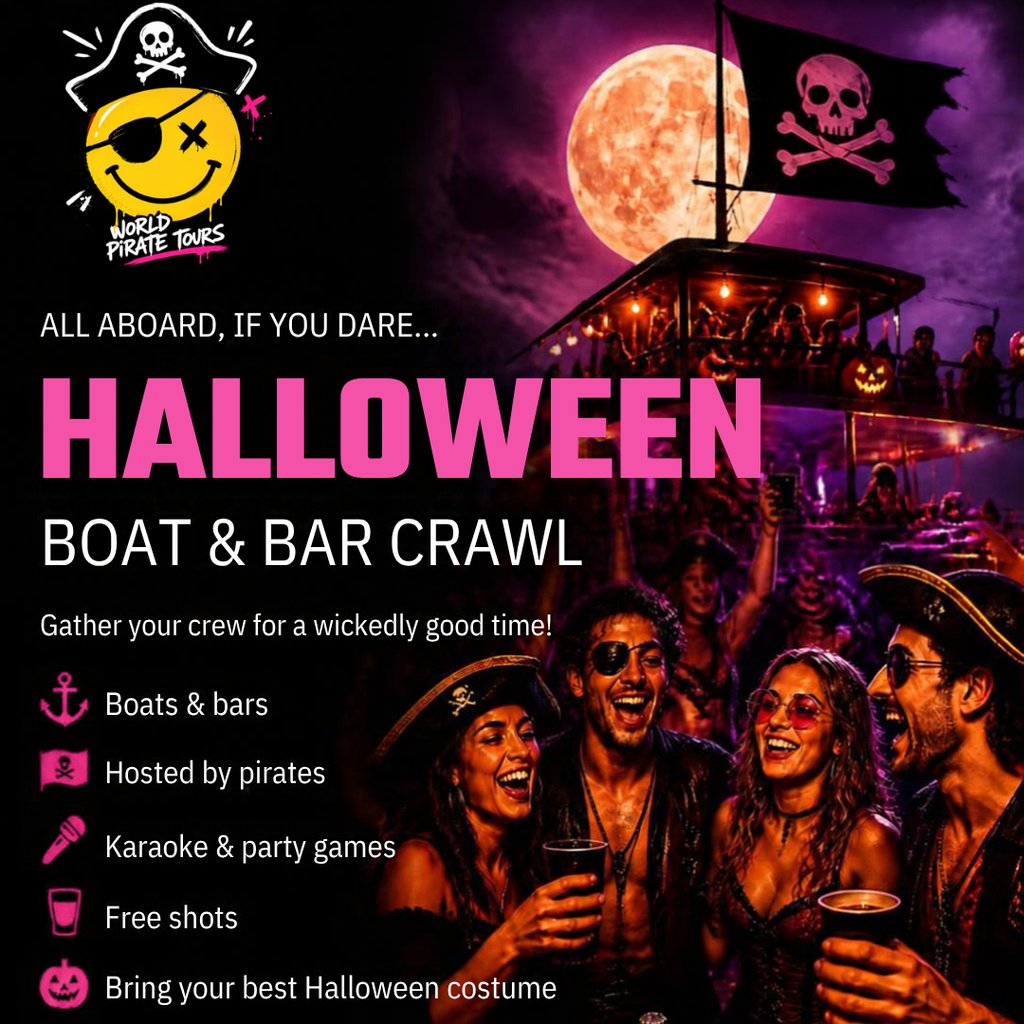 Halloween Boat & Bar Crawl