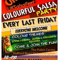 Colourful Salsa Party at St Mary's Social Club