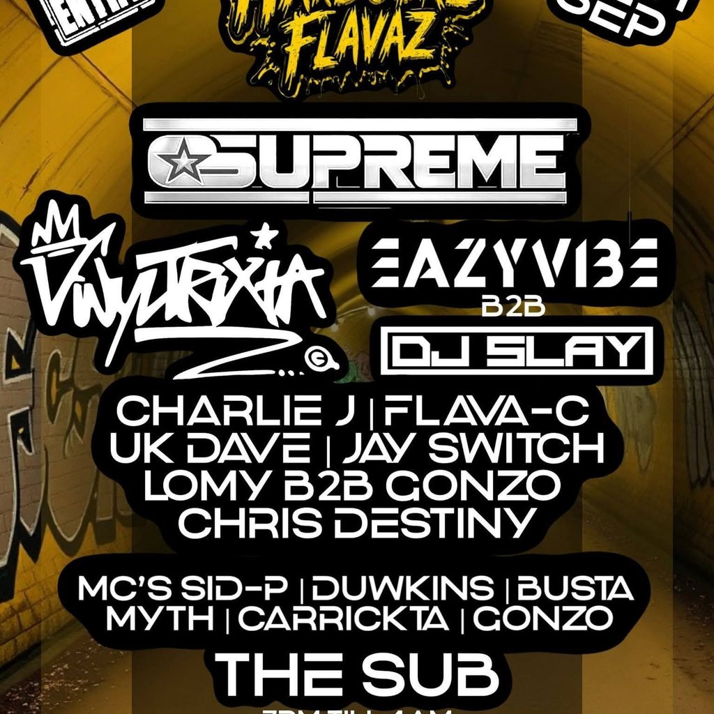 Tickets: Happy hardcore flavaz | The Sub Blackpool Sat 26