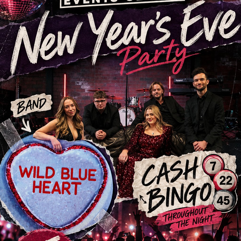 New Years Eve party at Eston Events Centre, Middlesbrough