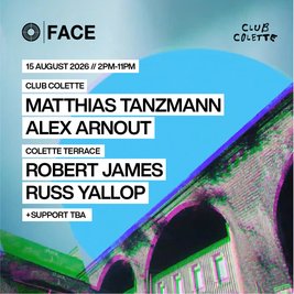 FACE Daytime Rave - Sat 15th August