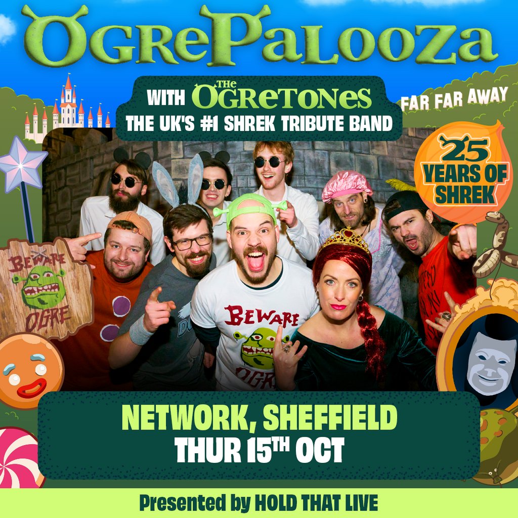 Ogrepalooza presents: 25 years of Shrek featuring The Ogretones