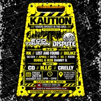 Kaution: Ravers operate in this area. at The Cave At The Holly Tree