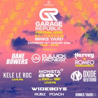 Garage Republic Outdoor Festival 2026 | Binks Yard Nottingham at Binks Yard