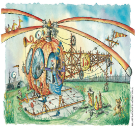 Korky Paul’s Magic of Illustration (with a flying visit from Winnie and Wilbur)