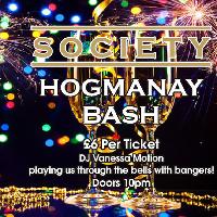 Hogmanay Bash at Society at Society Kirkcaldy