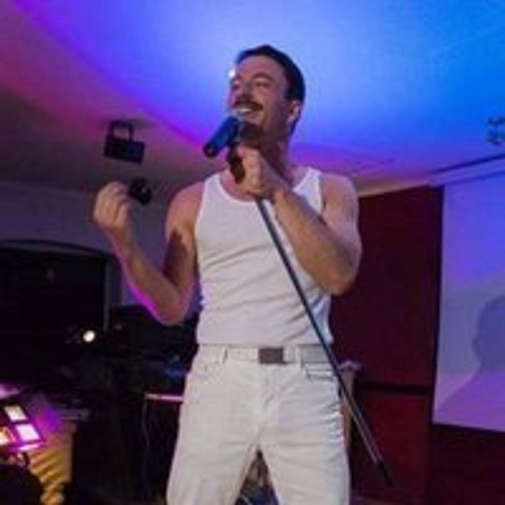 Freddie Mercury Tribute - One Vision — gig artwork