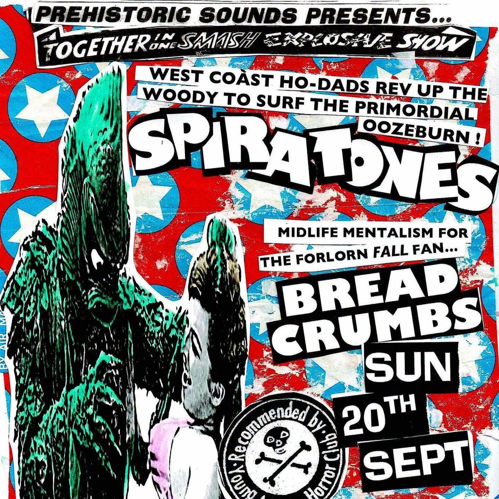 Prehistoric Sounds Presents: Spiratones + Breadcrumbs
