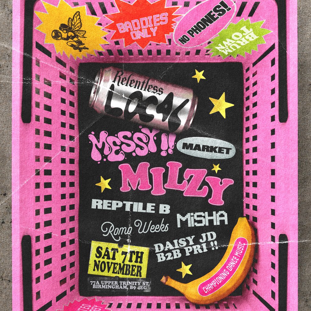 Relentless Local X MESSY !! Present: MESSY MARKET !!