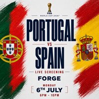 Portugal V Spain - World Cup 2026 at Forge Bar