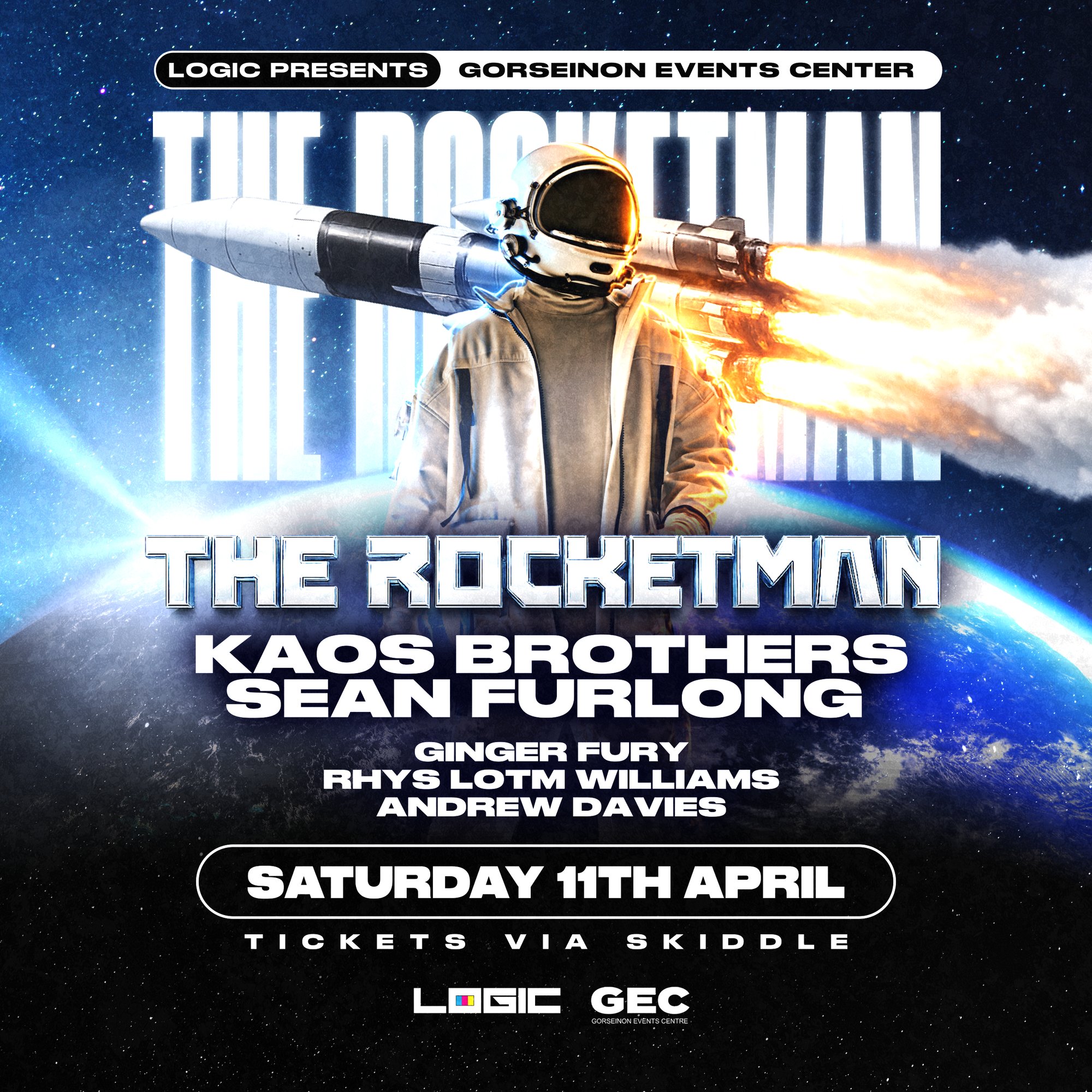 Logic Presents The Rocket Man | Gorseinon Events Centre Swansea