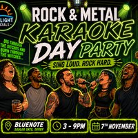 Rock & Metal Karaoke Day Party at Bluenote