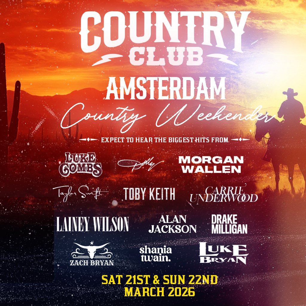 Country Club -  Country Music Festival Weekender - Amsterdam