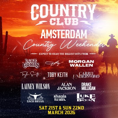 Country Club - Country Music Festival Weekender - Amsterdam