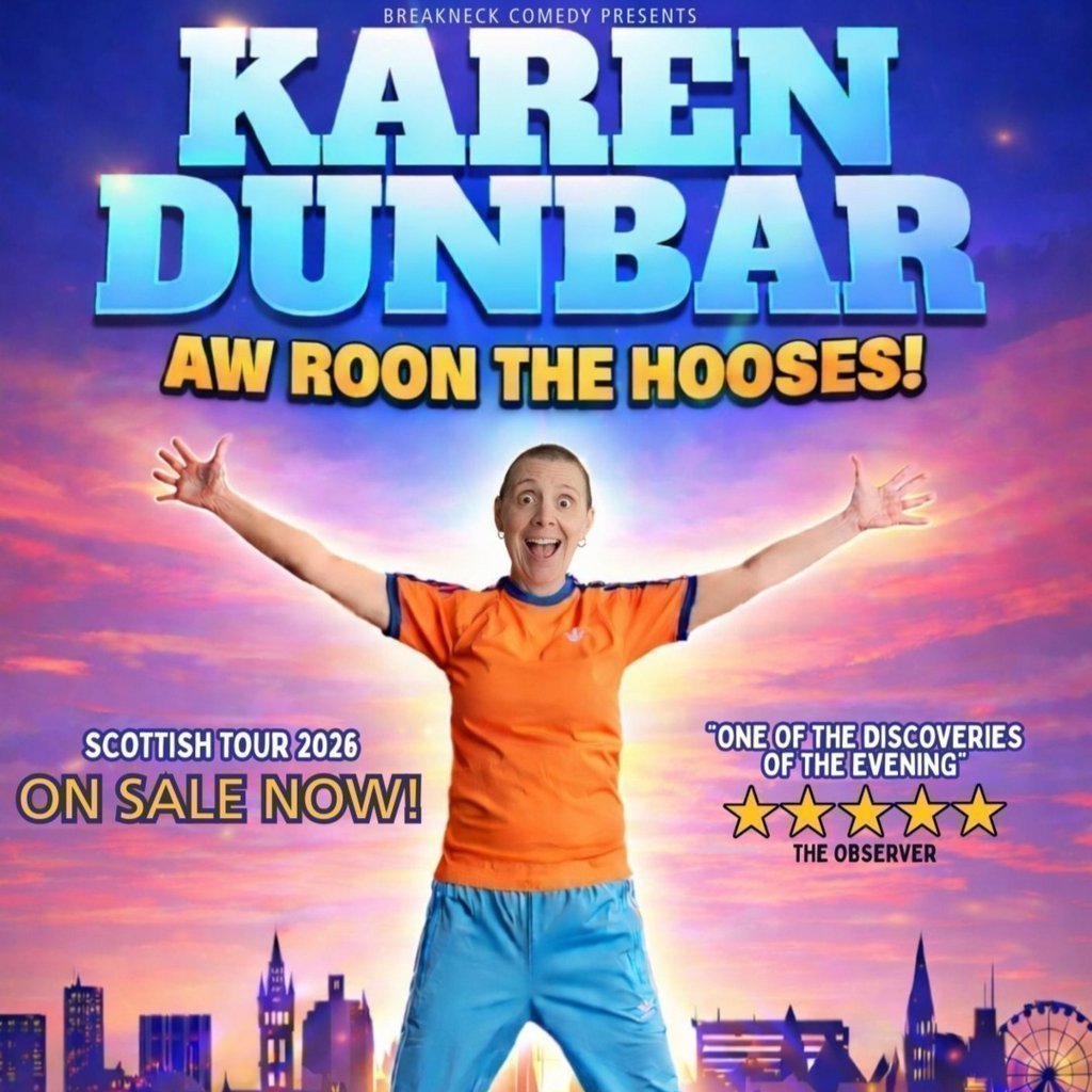 Karen Dunbar at Salutation Hotel, Perth