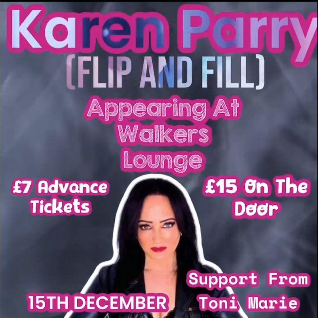 Karen Parry (Flip & Fill) Walkers Lounge Bar Kitchen Newcastle Upon