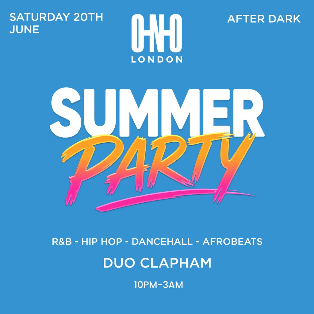 Summer Party (£1 B4 11PM With A Ticket)