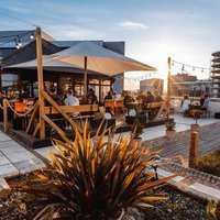 Drinks with a View. BAR OPEN! at Jacobs Roof Garden