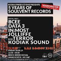 Kodiak Presents: 5 Year of Soulvent Records W/ BCEE + at Underdog Manchester