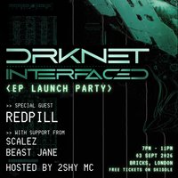 DRKNET "INTERFACED" EP - FREE Launch Party